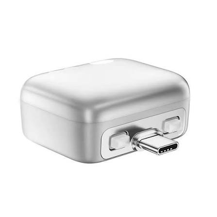 Smart Charger Adapter Auto Power Disconnector Guard Every Mobile Android|Tablet |Apple|Switch| No Touch Mobile Screen in 5 Minit Automatically Pops Open When Fully Charged (Type-C Cable)